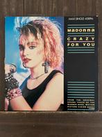 Madonna - Crazy For You Maxi Single, Cd's en Dvd's, Vinyl Singles, Maxi-single, Ophalen of Verzenden, Zo goed als nieuw, Pop