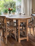 Oud grenen eettafel, Huis en Inrichting, Ophalen, 100 tot 150 cm, Zo goed als nieuw, 150 tot 200 cm