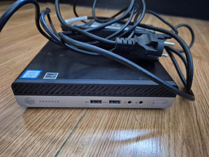 HP mini pc ProDesk 400 G4 - i5 8500T - 8GB - 120GB, Computers en Software, Desktop Pc's, Gebruikt, 2 tot 3 Ghz, SSD, 8 GB, Gaming