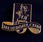 Speld M I HUMMEL CLUB zilverkleurig, Verzamelen, Speldjes, Pins en Buttons, Ophalen of Verzenden, Speldje of Pin, Zo goed als nieuw