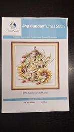 Borduur pakket nieuw: Zonnebloem en lamp, Ophalen of Verzenden, Nieuw, Handborduren, Borduurpakket