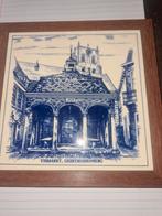 Delfts blauw tegeltje Vismarkt Geertruidenberg, Ophalen