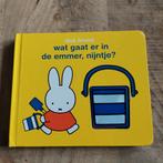 Dick Bruna - wat gaat er in de emmer, nijntje?, Boeken, Gelezen, Fictie algemeen, Ophalen of Verzenden, Dick Bruna