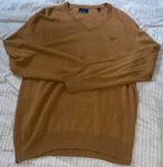Originele GANT sweater trui maat XL lamswol zgan bruin, Maat 52/54 (L), Ophalen of Verzenden, Bruin, Zo goed als nieuw