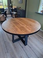 Ronde eettafel lamulux, Huis en Inrichting, Tafels | Eettafels, Ophalen, Rond, Zo goed als nieuw, 100 tot 150 cm