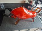 Te koop mooie grote murano glazen stier zie foto's, Antiek en Kunst, Kunst | Designobjecten, Ophalen
