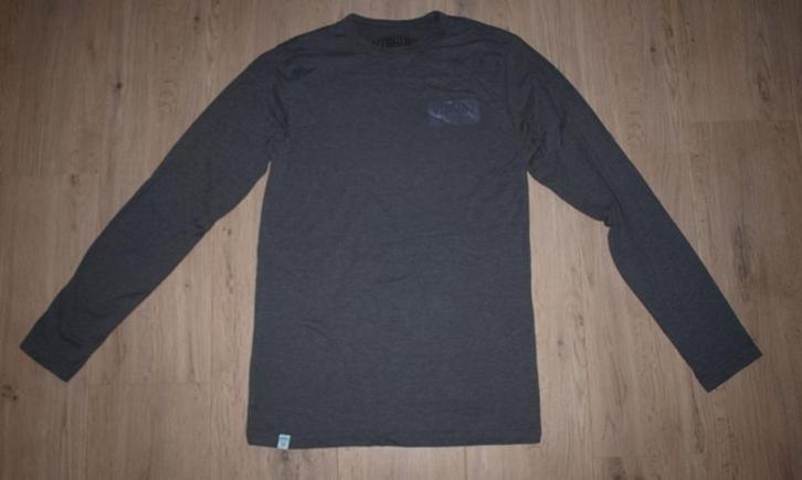 Vingino Grijze Longsleeve (176), Kinderen en Baby's, Kinderkleding | Maat 176, Gebruikt, Jongen, Shirt of Longsleeve, Ophalen of Verzenden