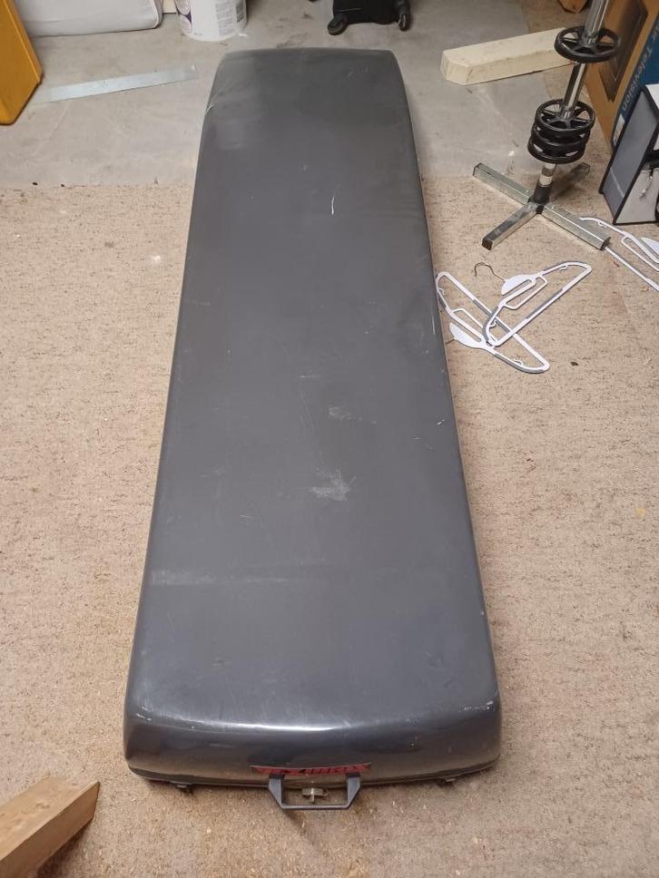 Vazubox dakkoffer. (afsluitbaar) skibox polyester, Auto diversen, Dakkoffers, Zo goed als nieuw, Ophalen