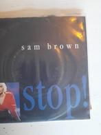 Sam brown 7inch stop, Ophalen of Verzenden, Zo goed als nieuw, Pop