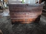 Houten kist, Huis en Inrichting, Woonaccessoires | Kisten, Ophalen, 50 tot 75 cm, Minder dan 50 cm, Zo goed als nieuw