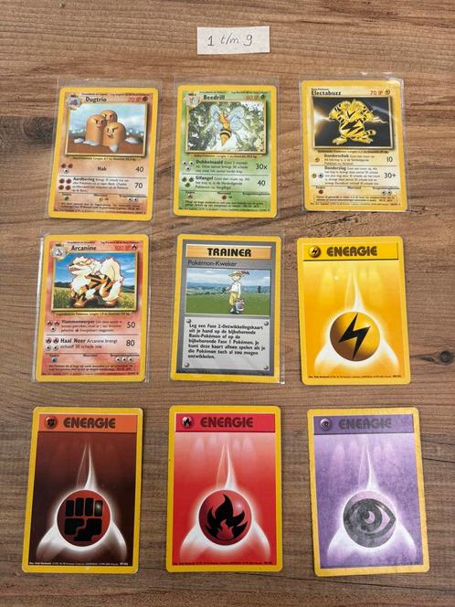 Lotje Base Set NL (Good-Played) kaarten, Hobby en Vrije tijd, Verzamelkaartspellen | Pokémon, Zo goed als nieuw, Meerdere kaarten