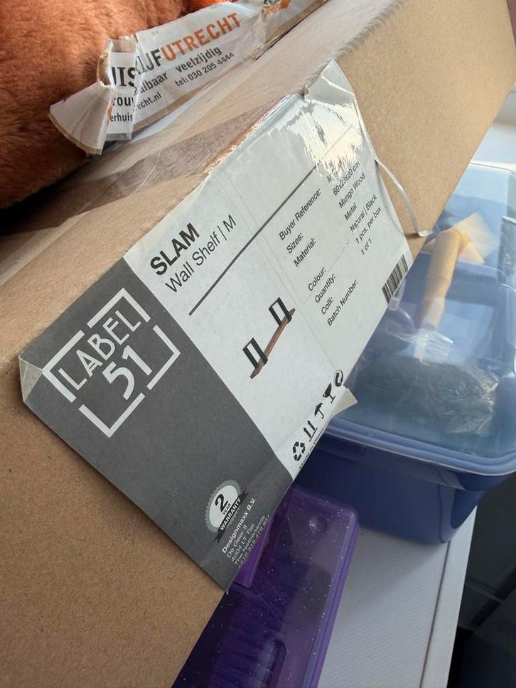 Label 51 SLAM Wandplank M - Nieuw in doos, Huis en Inrichting, Woonaccessoires | Wandplanken en Boekenplanken, Nieuw, Ophalen of Verzenden