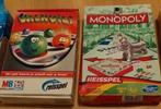 Reisspellen: Valkuil & Monopoly, Hobby en Vrije tijd, Gezelschapsspellen | Bordspellen, Ophalen, Gebruikt, MB / Hasbro, Vijf spelers of meer