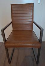 Eetkamerstoelen 6 stuks, Huis en Inrichting, Stoelen, Ophalen, Gebruikt, Bruin, Vijf, Zes of meer stoelen