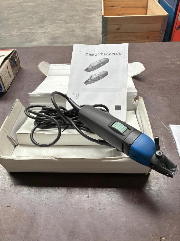 TRUMPF TruTool C160 met spaanafsnijder, Doe-het-zelf en Verbouw, Gereedschap | Handgereedschap, Gebruikt, Ophalen of Verzenden