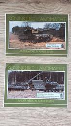 2 Oude Stickers KONINKLIJKE LANDMACHT., Verzamelen, Militaria | Algemeen, Nederland, Overige typen, Ophalen of Verzenden, Landmacht