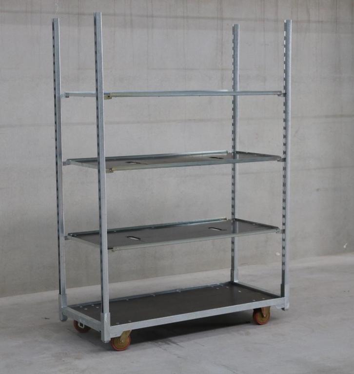 NIEUW! Deense karren DC karren, rolcontainer, bloemenkar, Doe-het-zelf en Verbouw, Kratten en Dozen, Nieuw, Overige typen, 100 cm of meer