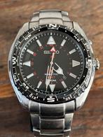 Seiko Sun049 GMT Kinetic, Staal, Polshorloge, Ophalen of Verzenden, Zo goed als nieuw