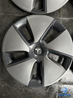 ORIGINELE Tesla Model 3 Aero wieldoppen 18 inch, Auto diversen, Wieldoppen, Gebruikt, -, -, Ophalen of Verzenden