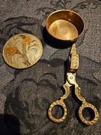 Antieke Knoflooksnijder met Doosje, Antiek en Kunst, Ophalen