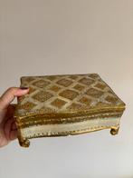 Vintage Florentijnse treasuredoos, Antiek en Kunst, Verzenden