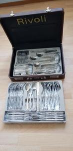 Uitgebreide bestekset (in luxe koffer), Ophalen, Nieuw, Rvs of Chroom, Bestekset
