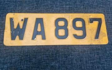 Kentekenplaat Luxemburg nummerbord Nummerplaat License plate beschikbaar voor biedingen