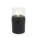 Gaslantaarn zwart met kiezels sfeer verlichting, Tuin en Terras, Ophalen of Verzenden, Nieuw