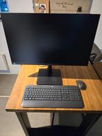 Samsung monitor met toetsenbord en muis, Computers en Software, Monitoren, HD, IPS, Ophalen of Verzenden, Zo goed als nieuw