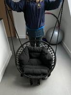 Zwarte Hangstoel voor Binnen & Buiten, Ophalen, Zwart, Zo goed als nieuw, Eén