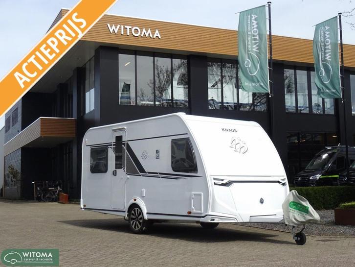 Knaus Sudwind 60 Years 450 FU Tijdelijk Gratis mover, Caravans en Kamperen, Caravans, tot en met 4, 1000 - 1250 kg, Rondzit, Knaus