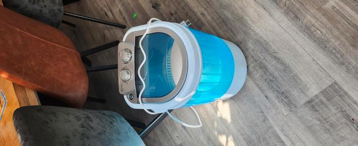 Camping wasmachine blue hill, Witgoed en Apparatuur, Wasmachines, Zo goed als nieuw, Minder dan 4 kg, Minder dan 85 cm, Minder dan 1200 toeren