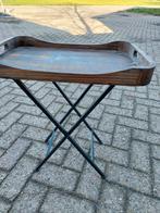 Butlertray tafeltje theetafel bijzettafel trolley, Antiek en Kunst, Ophalen of Verzenden
