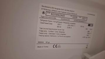 Koel-vriescombinatie Siemens KG KGVV28A beschikbaar voor biedingen