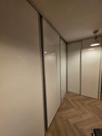 Wasmachinekast hoogglans wit, Overige materialen, Gebruikt, 200 cm of meer, 75 cm of meer