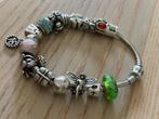 Pandora armband incl. bedels, Pandora, Ophalen of Verzenden, Zo goed als nieuw, 4 bedels of meer