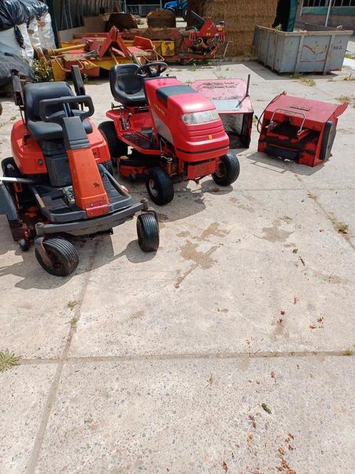 2x inruilmachines Countax 2 cilinder & Simplicity Zeroturn, Tuin en Terras, Grasmaaiers, Gebruikt, Cirkelmaaier, Ophalen
