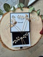 Abrazi Bruids Haaraccessoires (3 stuks), Overige kleuren, Abrazi, Ophalen of Verzenden, Zo goed als nieuw