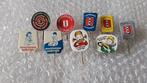 9 verschillende speldjes Amsterdamse halfpondjes, Verzamelen, Speldjes, Pins en Buttons, Ophalen of Verzenden, Zo goed als nieuw