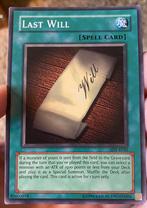 Yu-Gi-Oh! Last Will Old SDY Print !, Hobby en Vrije tijd, Verzenden, Gebruikt, Losse kaart