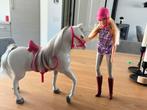 Barbie paard met Barbie, Dieren en Toebehoren, Ophalen of Verzenden, Zo goed als nieuw