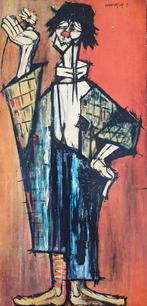 Prent/schilderij van Rosy Fernandez-Diaz Clown met margriet, Antiek en Kunst, Ophalen of Verzenden