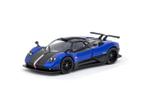 Tarmac Works 1:64 Pagani Zonda Cinque (Blu Francia), Hobby en Vrije tijd, Modelauto's | Overige schalen, Nieuw, Ophalen of Verzenden