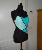 NIEUW Badpak Maat 46 bruin met Turquoise, groene, witte, en, Overige kleuren, Nieuw, Badpak, Ophalen of Verzenden