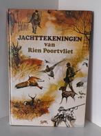 Rien Poortvliet - Jachttekeningen - Goede Staat, Boeken, Natuur, Gelezen, Rien Poortvliet, Ophalen of Verzenden, Natuur algemeen