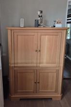 Blank eiken Computerkast, Huis en Inrichting, Kasten | Computermeubels, Ophalen, Gebruikt, 70 tot 120 cm, 40 tot 80 cm