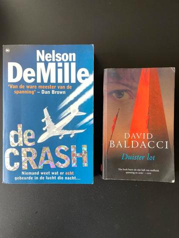 Nelson de Mille en David Baldacci beschikbaar voor biedingen