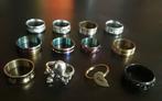 Diverse RVS ringen (€1 euro per stuk of €10 voor alles), IJzer of Staal, Ophalen of Verzenden, Zo goed als nieuw, Dame of Heer