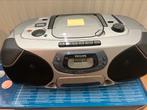 Philips radio-cd-cassette speler, draagbaar ., Audio, Tv en Foto, Radio's, Ophalen of Verzenden, Gebruikt, Radio, Met cd-speler