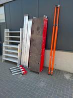 Altrex rolsteiger 135x245, werkhoogte 8,20 zgst!!, Ophalen, Zo goed als nieuw, Rolsteiger of Kamersteiger, 5 meter of hoger